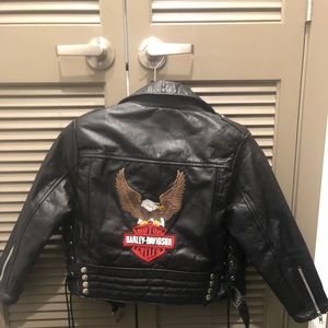 Real leather jacket, Harley Davidson